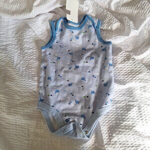 whales onesie faded glory 6 to 9 months